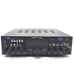 Pyle 200W Bluetooth Stereo Amplifier Receiver USB SD AUX FM Remote PDA4BU.5